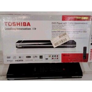 Toshiba DVD Player  1080 Conversion With Remote Original Box‎